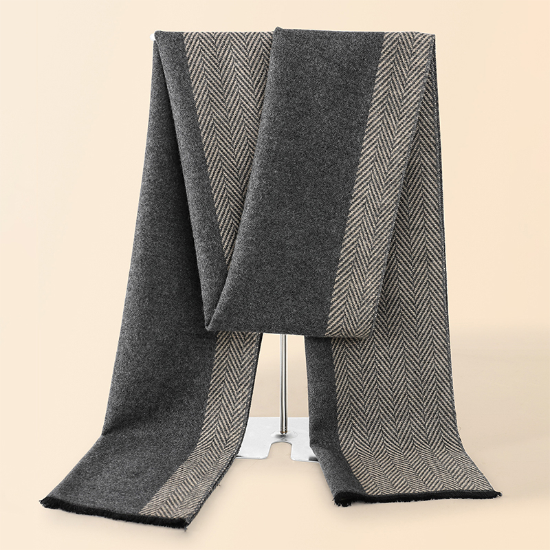 Muffler Men Wool - Luxus Winter Männer Schal Schal Warme