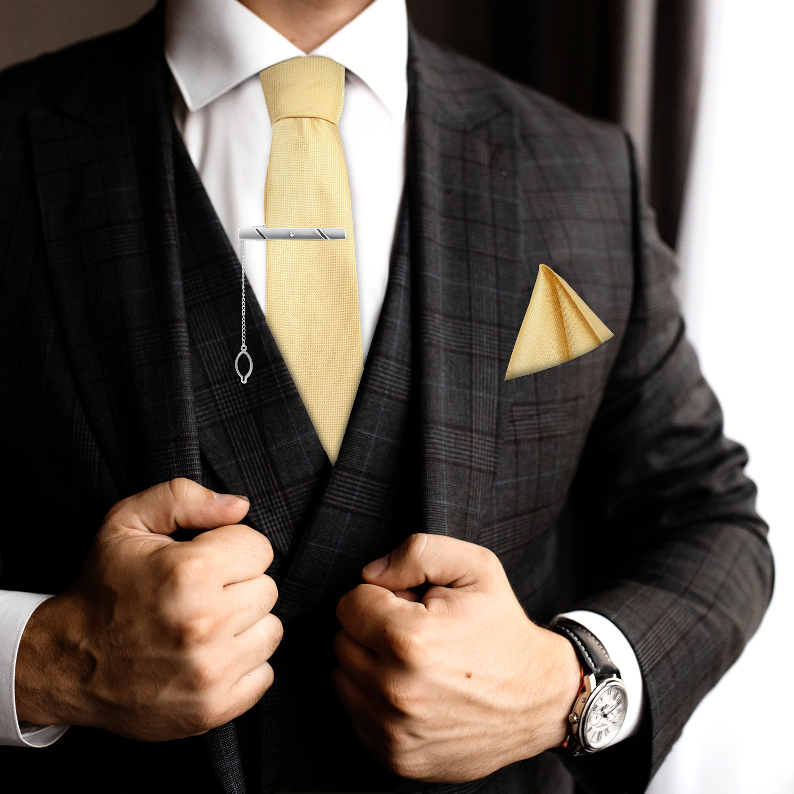 5-teiliges Krawatten-Set: Kraw – Pocket Square Set Bewertung und Preis