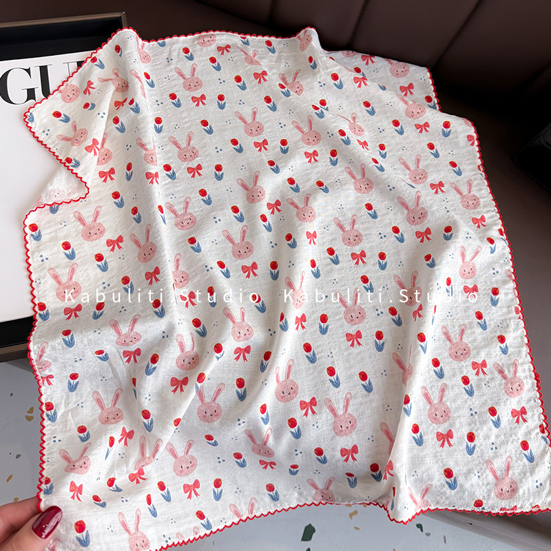 Quadratischer Schal aus Baumwo – Head Wrap Turban Bewertung und Preis