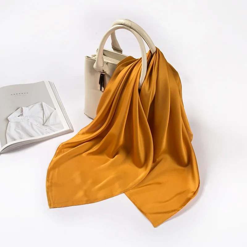 Satin-Schal für Damen 70cm Ein – Scarf Silk Square Bewertung und Preis