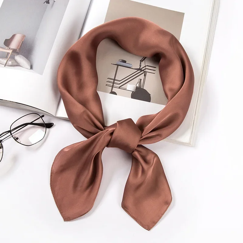 Satin-Schal für Damen 70cm Ein – Scarf Silk Square Bewertung und Preis