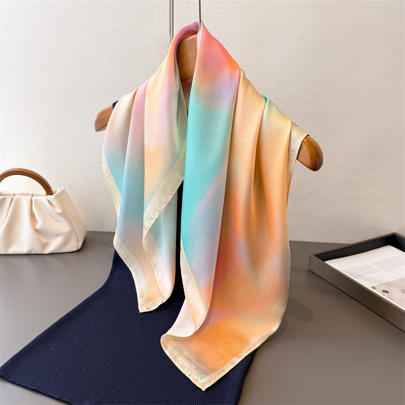 2025Design Fashion Square Silk – Scarf Silk Square Bewertung und Preis