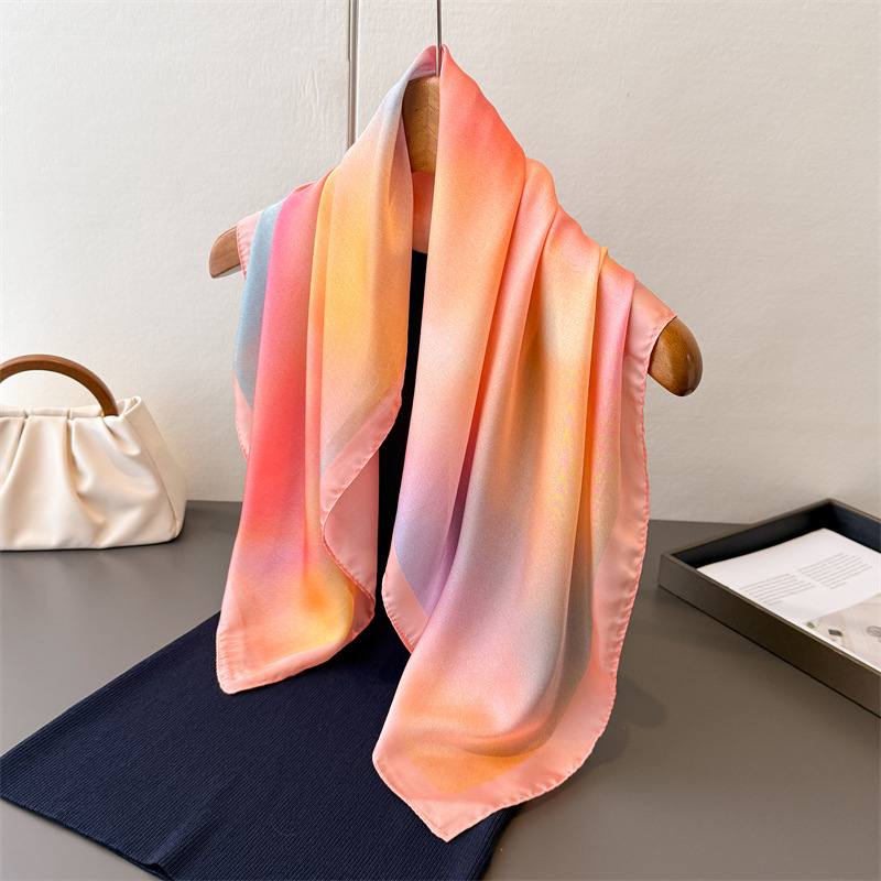 2025Design Fashion Square Silk – Scarf Silk Square Bewertung und Preis