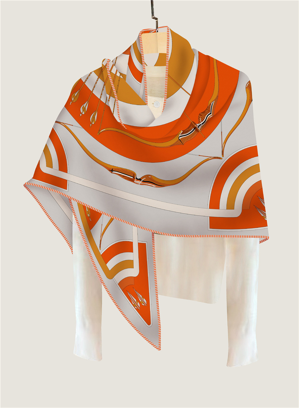 Dreieckiger Kaschmir-Seidensch – Pashmina Wrap Large Bewertung und Preis