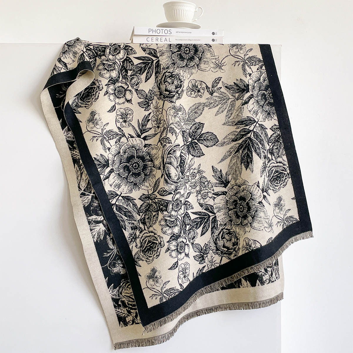 Imitat-Kaschmirschal für Damen – Pashmina Wrap Large Bewertung und Preis